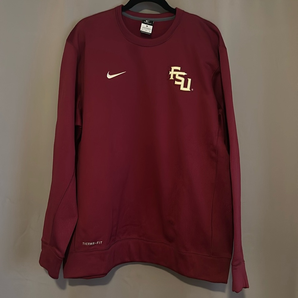 NIKE FSU THERMA FIT SWEATER